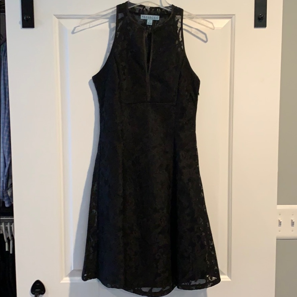 NWT Prosecco black dress
